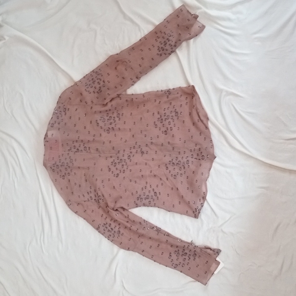 Vtg Tuleh Silk Blouse Italy S Mauve - Picture 6 of 10